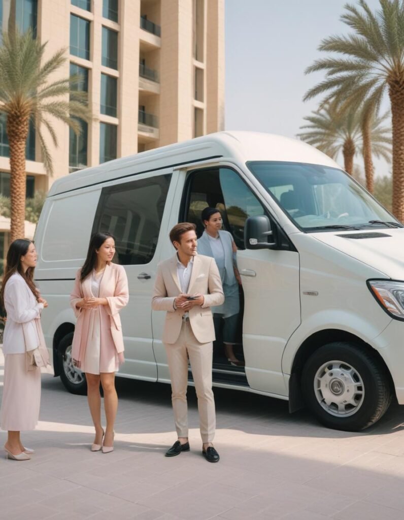 Luxury Van Rentals for Corporate Events and Business Trips in Dubai