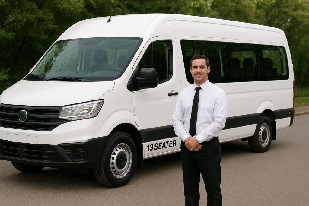 13-Seater Van Rental in Dubai with Driver gccdrive.com