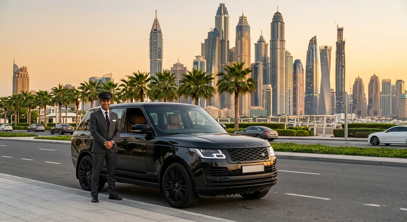 Range Rover Car with Driver in Dubai