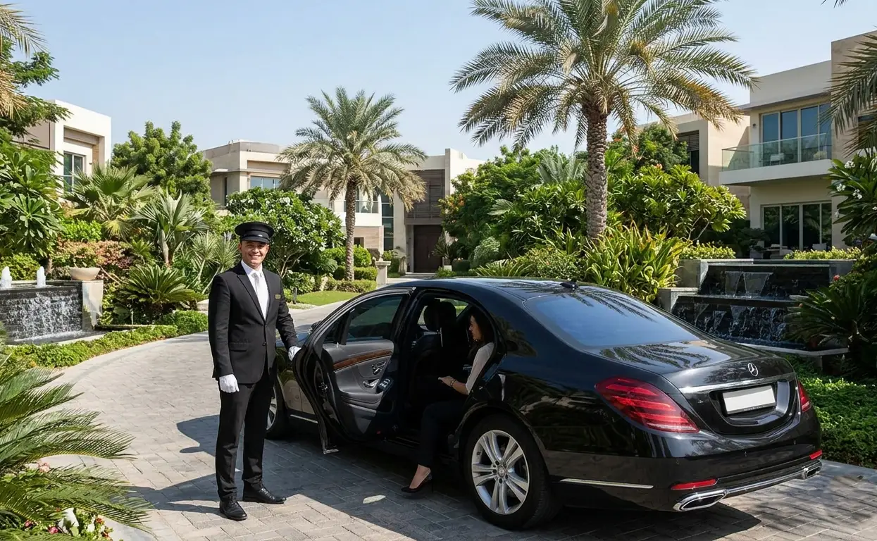 Rent a Car with Driver in Al Barari