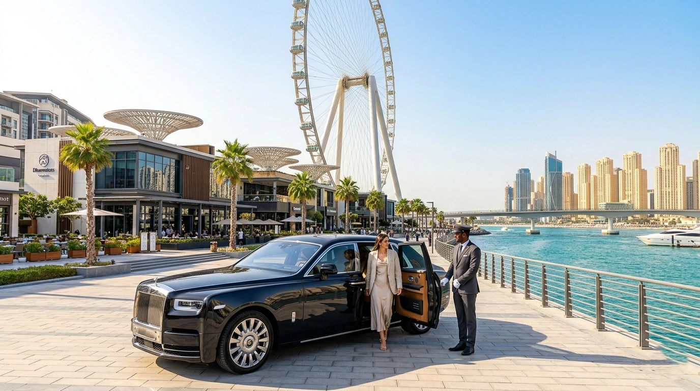 Rent a Car with Driver in Blue Waters