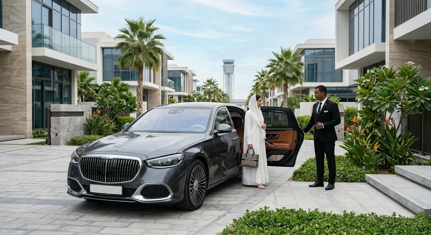 Rent a Car with Driver in Dubai Villas