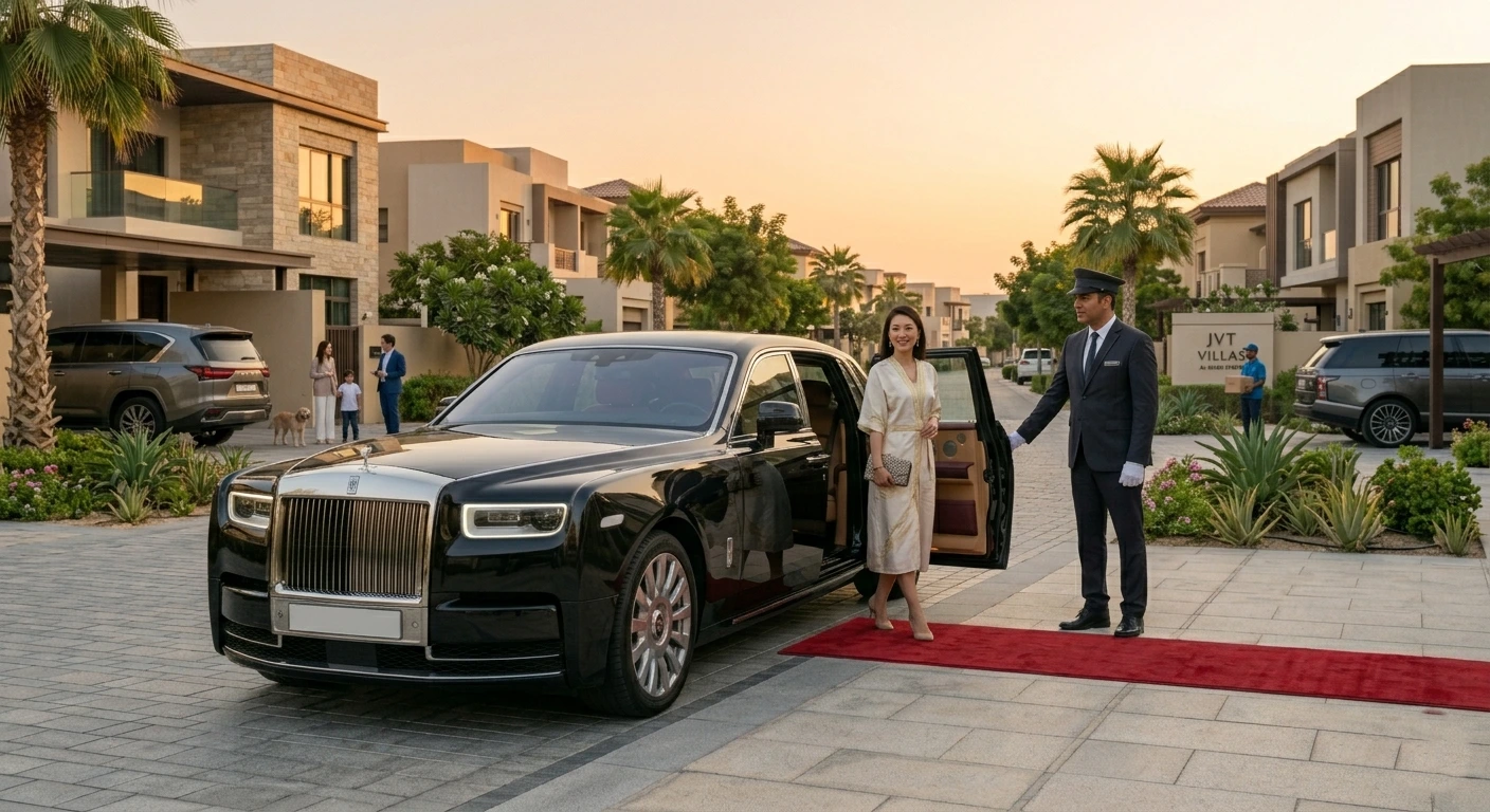 Rent a Car with Driver in JVT