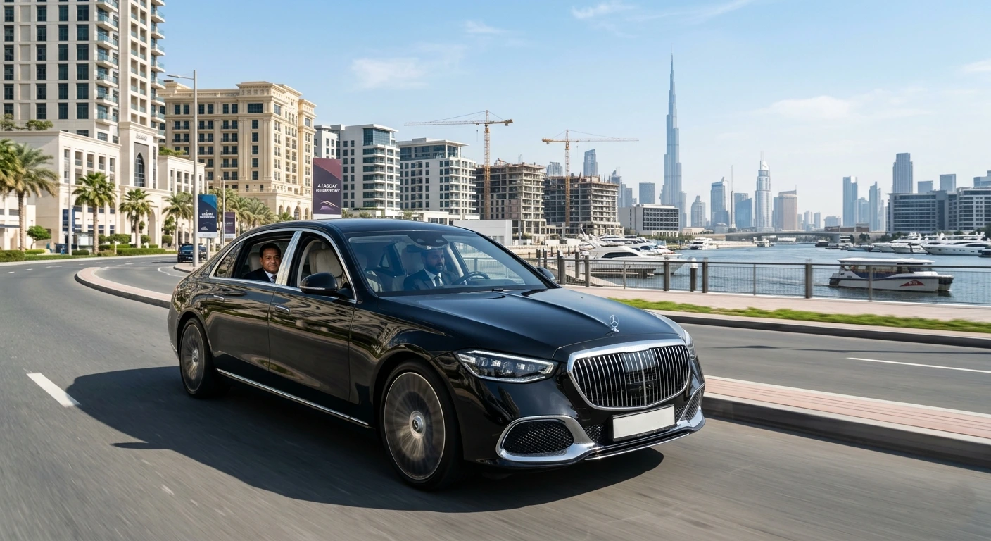 Rent a Car with Driver in Jaddaf