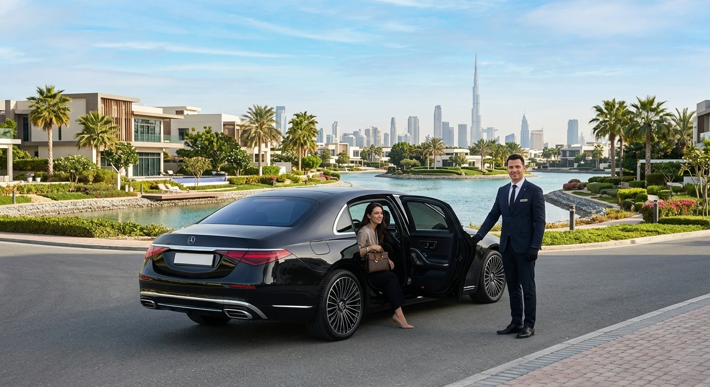 Rent a Car with Driver in Jumeirah Islands