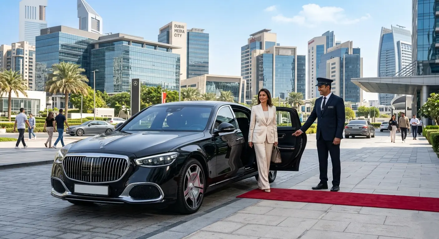 Rent a Car with Driver in Media City