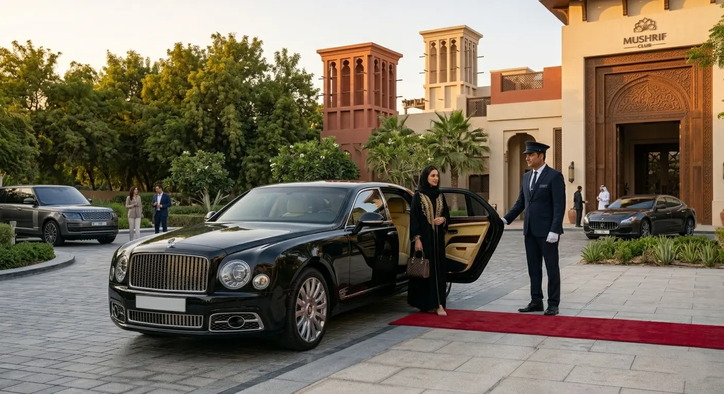 Rent a Car with Driver in Mushrif