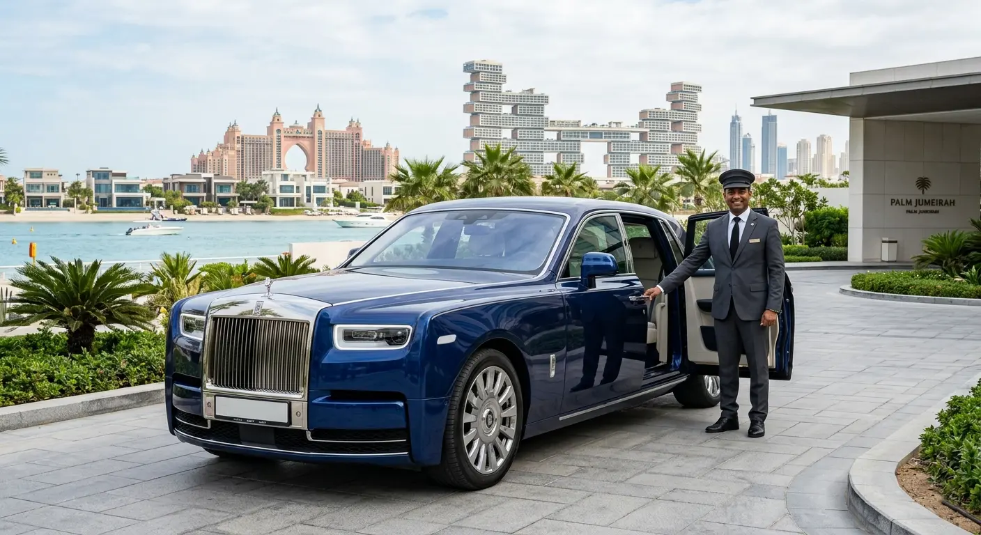 Rent a Car with Driver in Palm Jumeirah