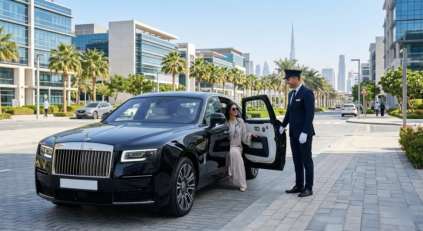 Rent a Car with Driver in Silicon Oasis