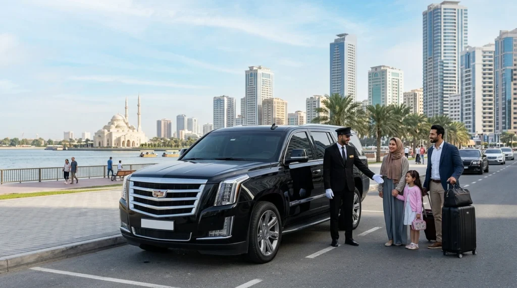 Hire a Car with Driver in Sharjah