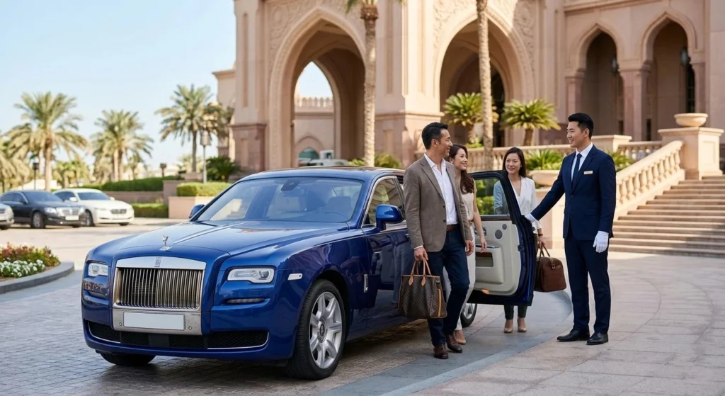 Car rental with driver for Beijing Visitors in UAE
