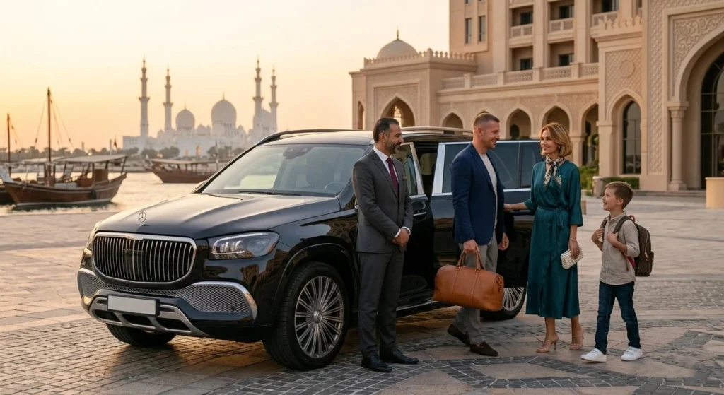 Car rental with driver in UAE for Moscow travelers