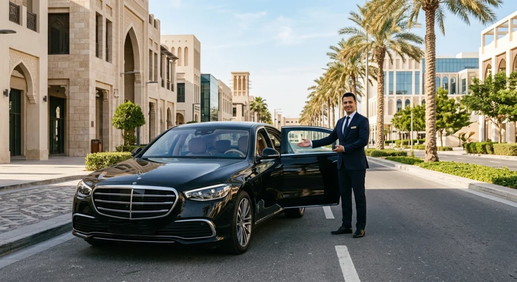 Luxury car rental with driver Al Wakrah UAE