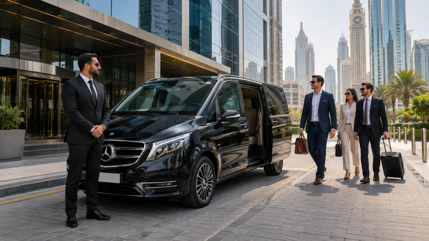 Book a Corporate Van Rental with Driver in Dubai