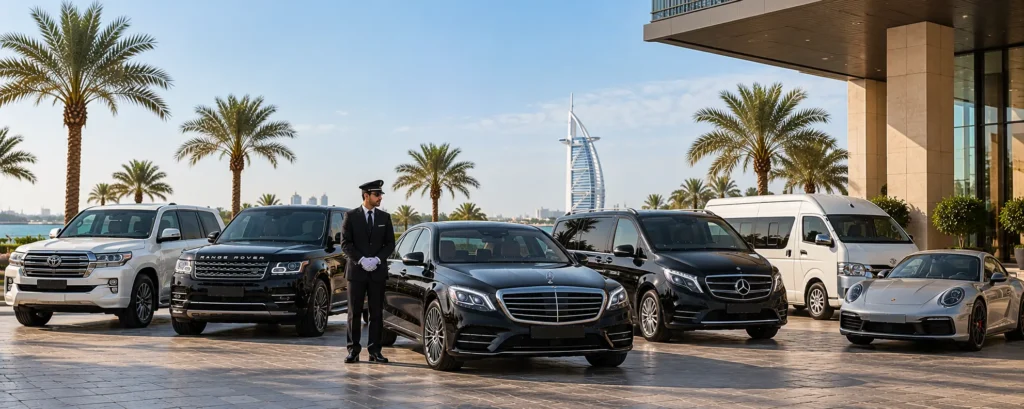 Luxury Chauffeur Fleet by the Waterfront